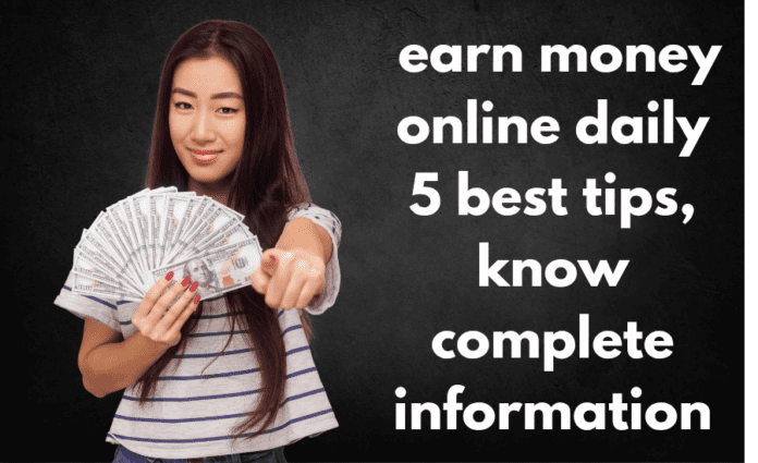 earn money online daily