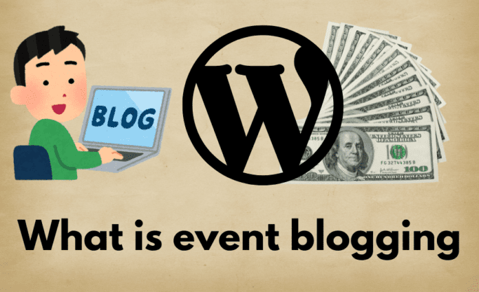 event blogging